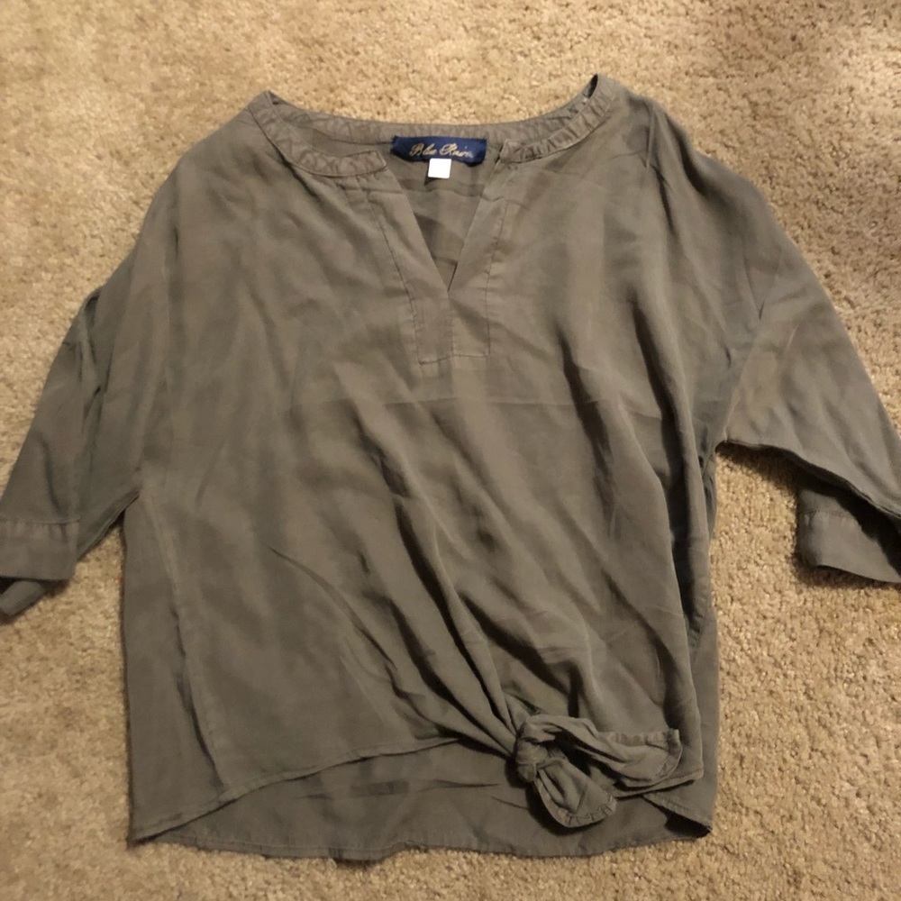 Never Worn Francesca Green Top